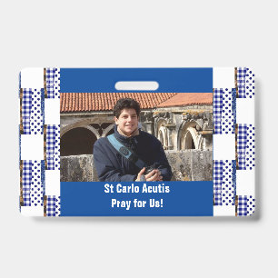 St Carlo Acutis ID Badge
