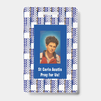 St Carlo Acutis ID Badge