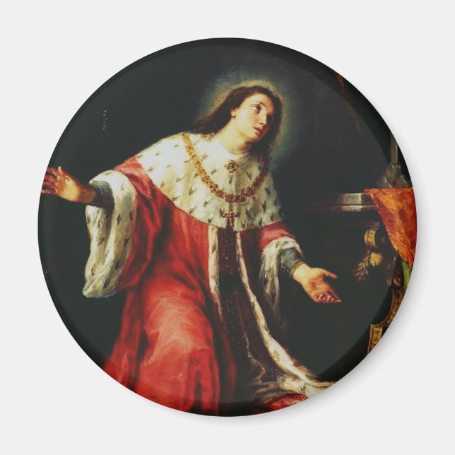 St. Casimir Jagiellon - Patron Saint of Poland Magnet (Front)