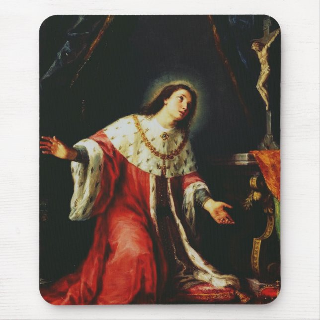St. Casimir Jagiellon - Patron Saint of Poland Mouse Pad (Front)
