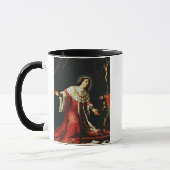 St. Casimir Jagiellon - Patron Saint of Poland Mug (Left)