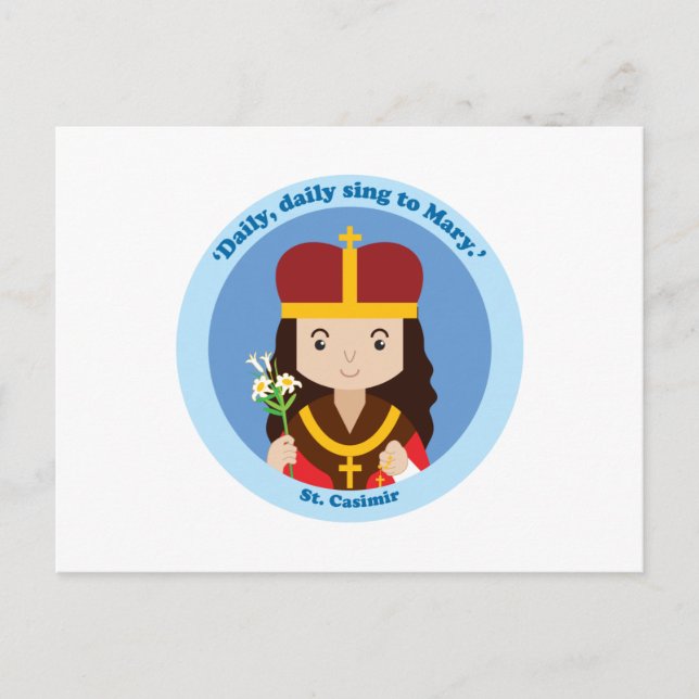 St. Casimir Postcard (Front)