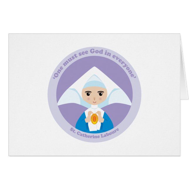 St. Catherine Laboure (Front Horizontal)