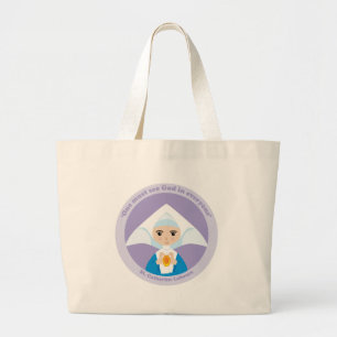 St. Catherine Laboure Large Tote Bag