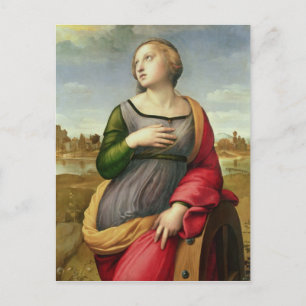 St. Catherine of Alexandria, 1507-8 Postcard