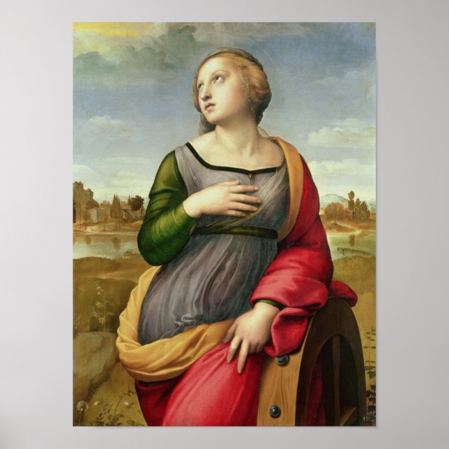 St. Catherine of Alexandria, 1507-8 Poster (Front)