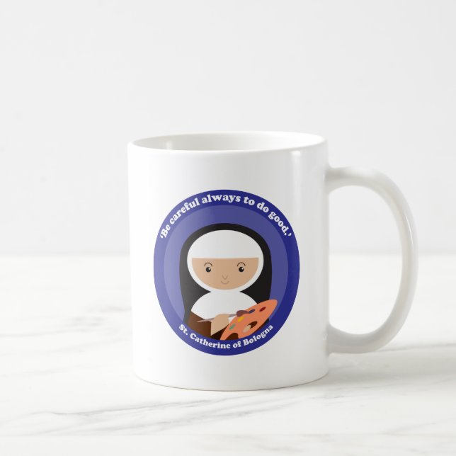 St. Catherine of Bologna Coffee Mug (Right)