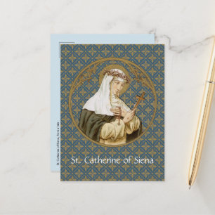 St. Catherine of Siena (BK 19) Postcard