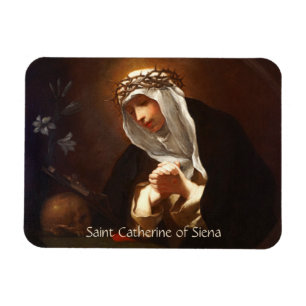 St. Catherine of Siena (Franceschini) Horizontal Magnet