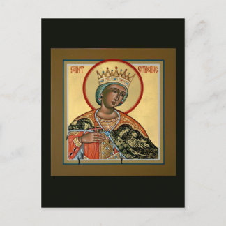 St. Catherine Prayer Card