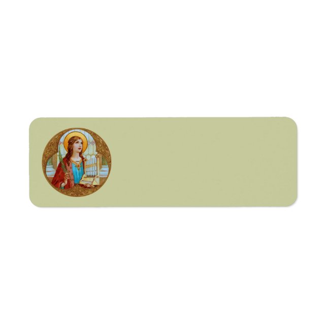 St. Cecilia of Rome (BK 003) (Front)