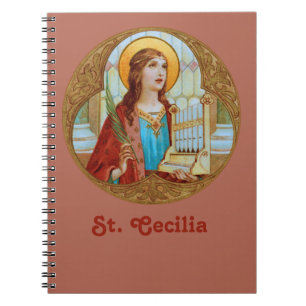 St. Cecilia of Rome (BK 003) Notebook