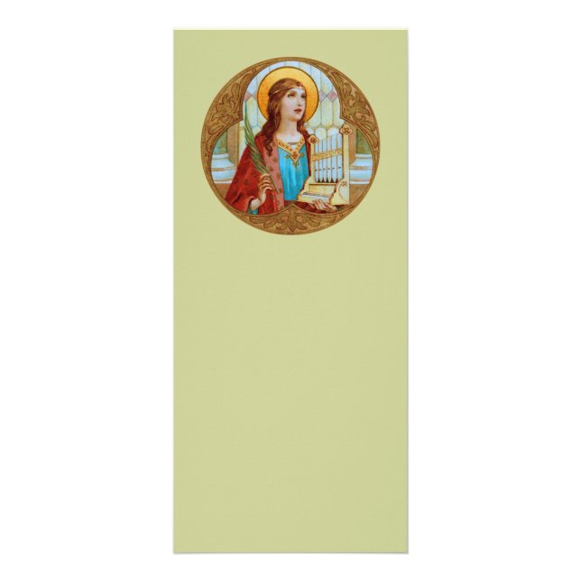 St. Cecilia of Rome (BK 003) Rack Card (Front)