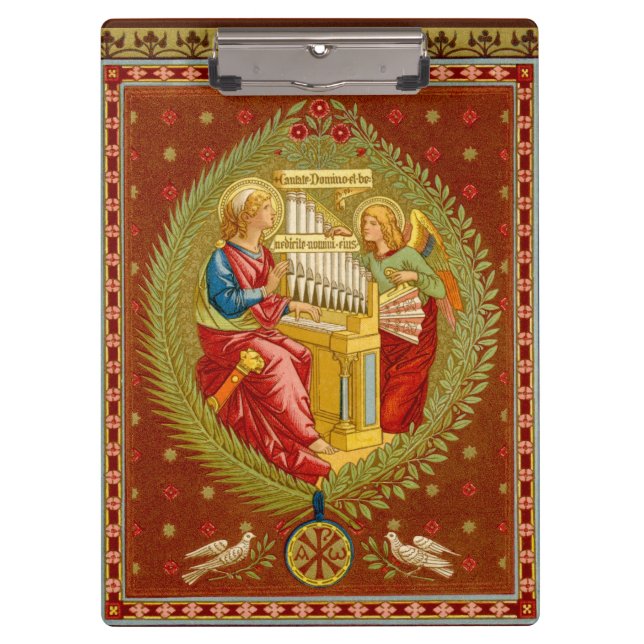 St. Cecilia of Rome (SNV 36) Clipboard (Front)