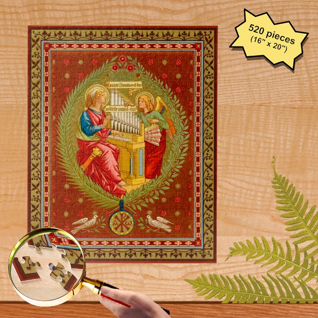 St. Cecilia of Rome (SNV 36) Jigsaw Puzzle (Creator Uploaded)