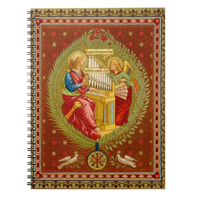 St. Cecilia of Rome (SNV 36) Notebook (Front)