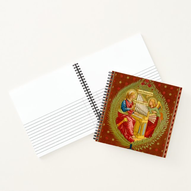St. Cecilia of Rome (SNV 36) Notebook (Inside)
