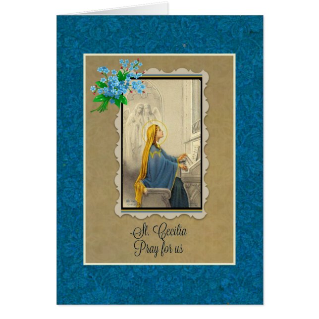 St. Cecilia Patroness of Musicians (Front)