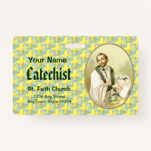 St. César de Bus (SLE 001) ID Badge