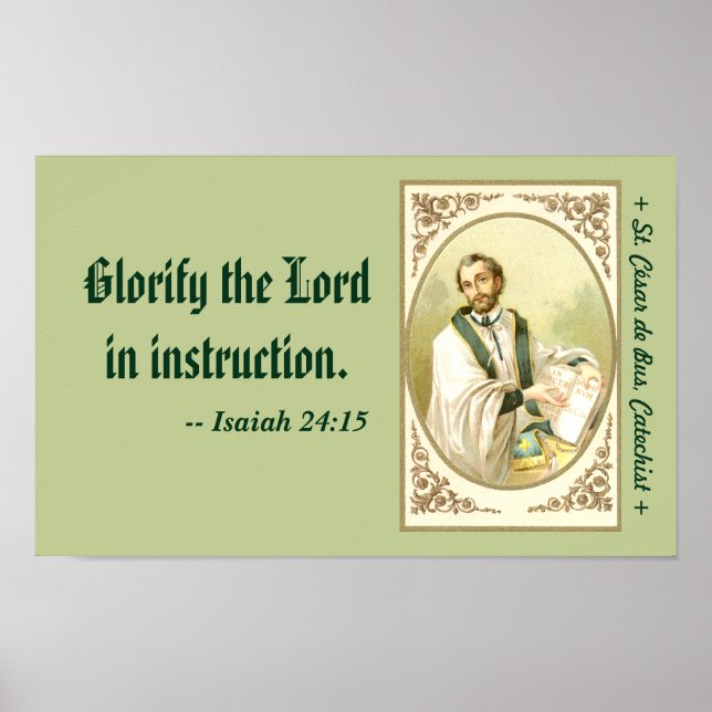 St. César de Bus (SLE 001) Poster (Front)