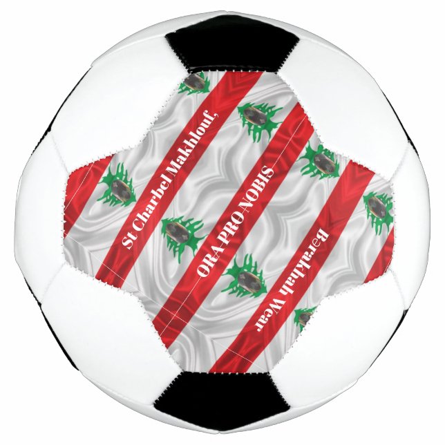 St Charbel Makhlouf Soccer Ball (Front)