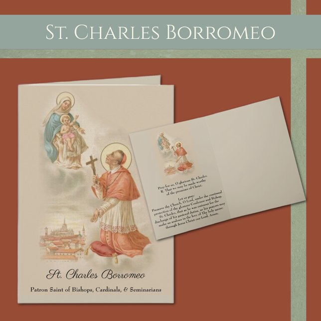 St. Charles Borromeo Card (Creator Uploaded)