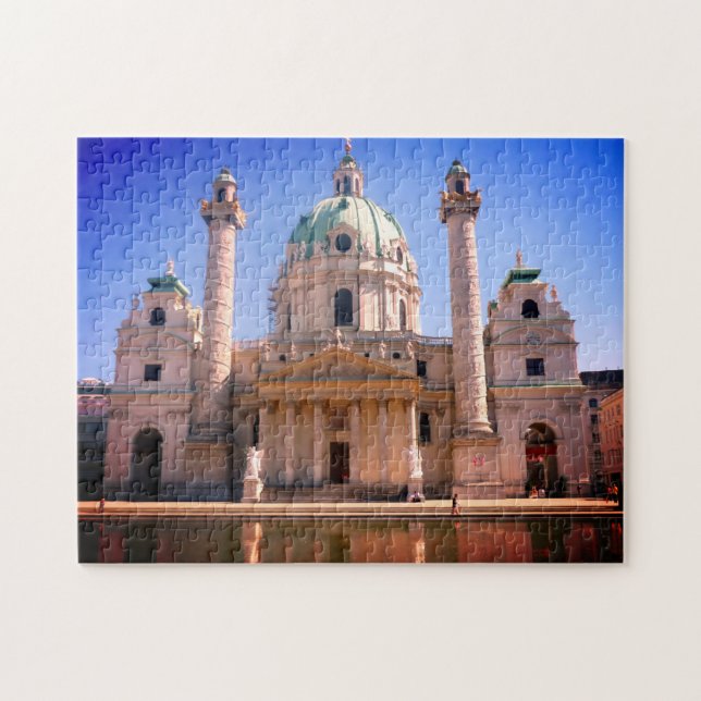 st charles chuch vienna jigsaw puzzle (Horizontal)