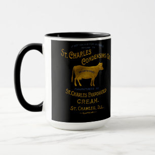 St Charles Illinois Milk Condensing Cream 1899 Mug