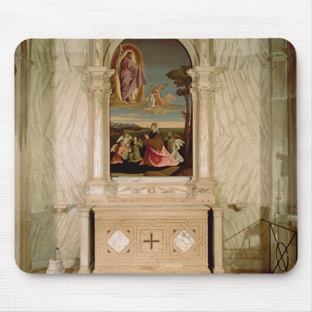 St. Christina Altarpiece Mouse Pad (Front)