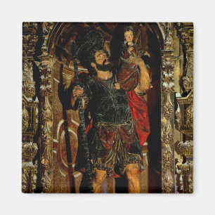 St. Christopher, 1597 Magnet