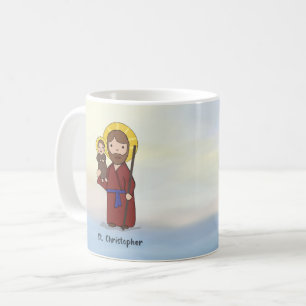 St. Christopher Feast Day Saint  Coffee Mug