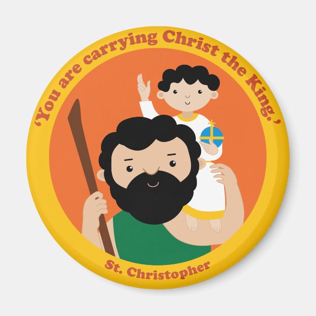St. Christopher Magnet (Front)