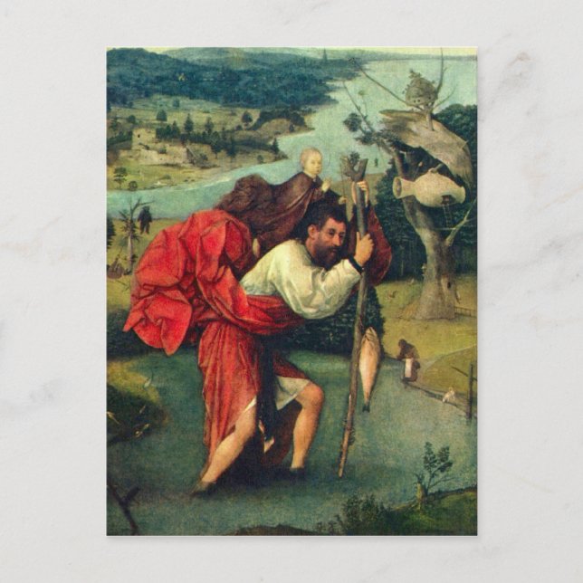 St. Christopher postcard (Front)