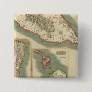 St Christophers 2 15 Cm Square Badge