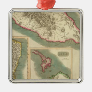 St Christophers 2 Metal Tree Decoration