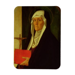 St. Clare, c.1485-90 (tempera on panel) Magnet