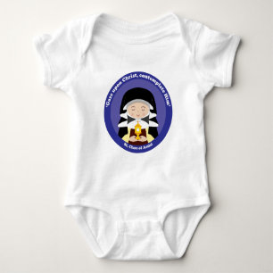 St. Clare of Assisi Baby Bodysuit