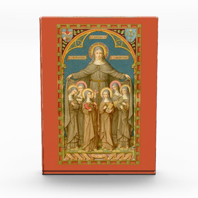 St. Clare of Assisi & Nuns (SAU 27) Photo Block (Front)