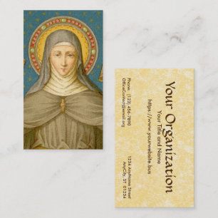 St. Clare of Assisi (SAU 027) FB Standard Business Card