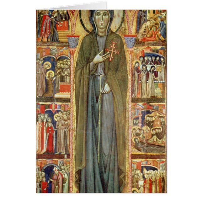 St. Clare with Scenes from her Life (Front)