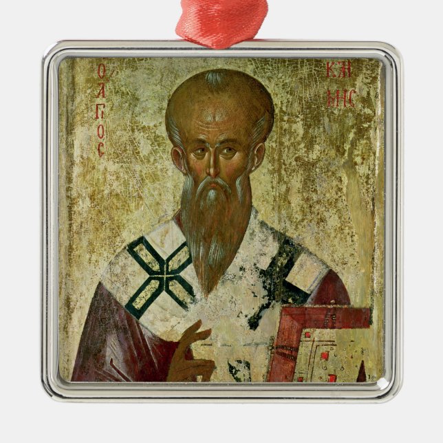 St. Clement, 14th-15th century Metal Tree Decoration (Front)