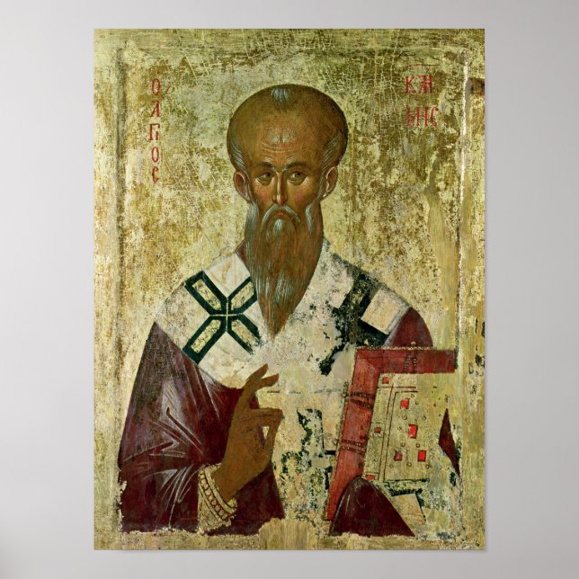 St. Clement, 14th-15th century Poster (Front)