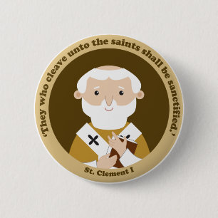 St. Clement I 6 Cm Round Badge
