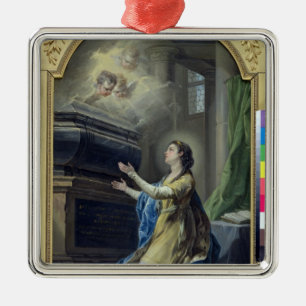 St. Clotilda Metal Tree Decoration
