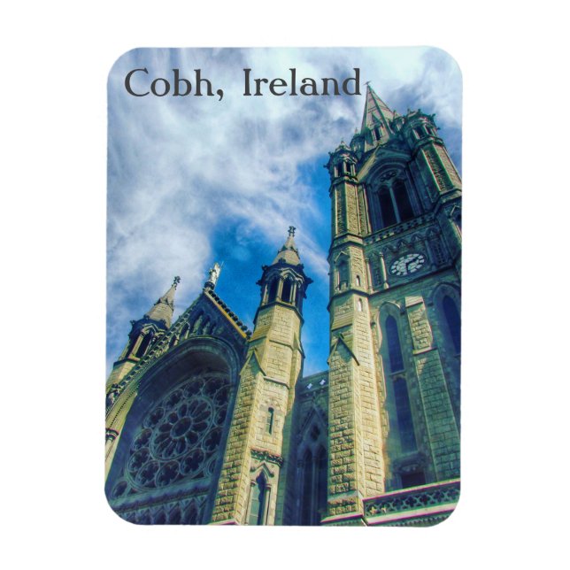 St. Colmans Cathedral, Cobh Ireland Magnet (Vertical)