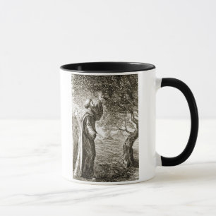 St. Columba changes bitter fruit into sweet, from Mug