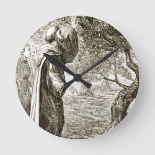 St. Columba changes bitter fruit into sweet, from Round Clock