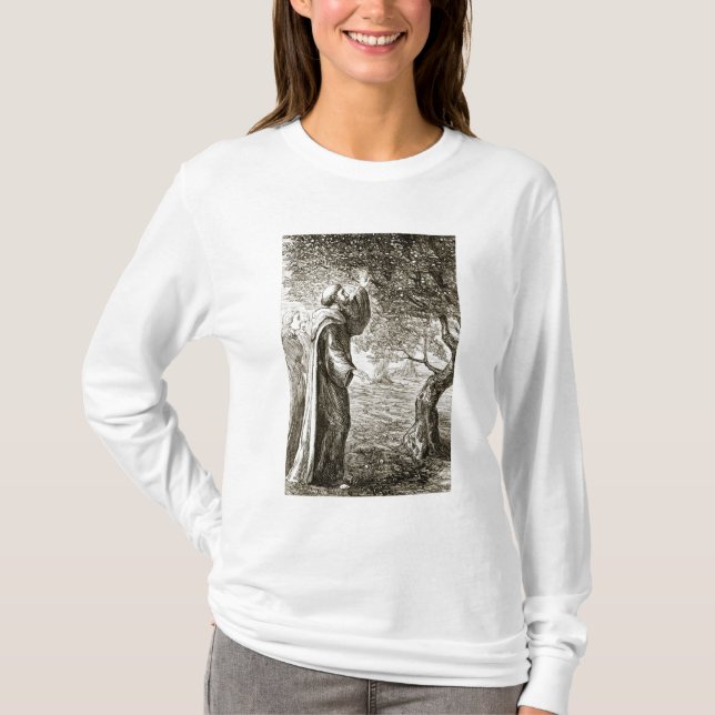 St. Columba changes bitter fruit into sweet, from T-Shirt (Front)