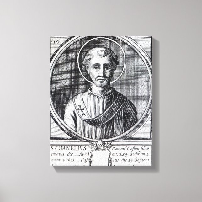 St. Cornelius Canvas Print (Front)