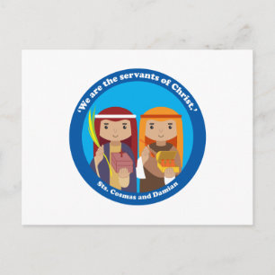 St. Cosmas and Damian Postcard